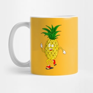 Cute smiling happy pineapple Mug